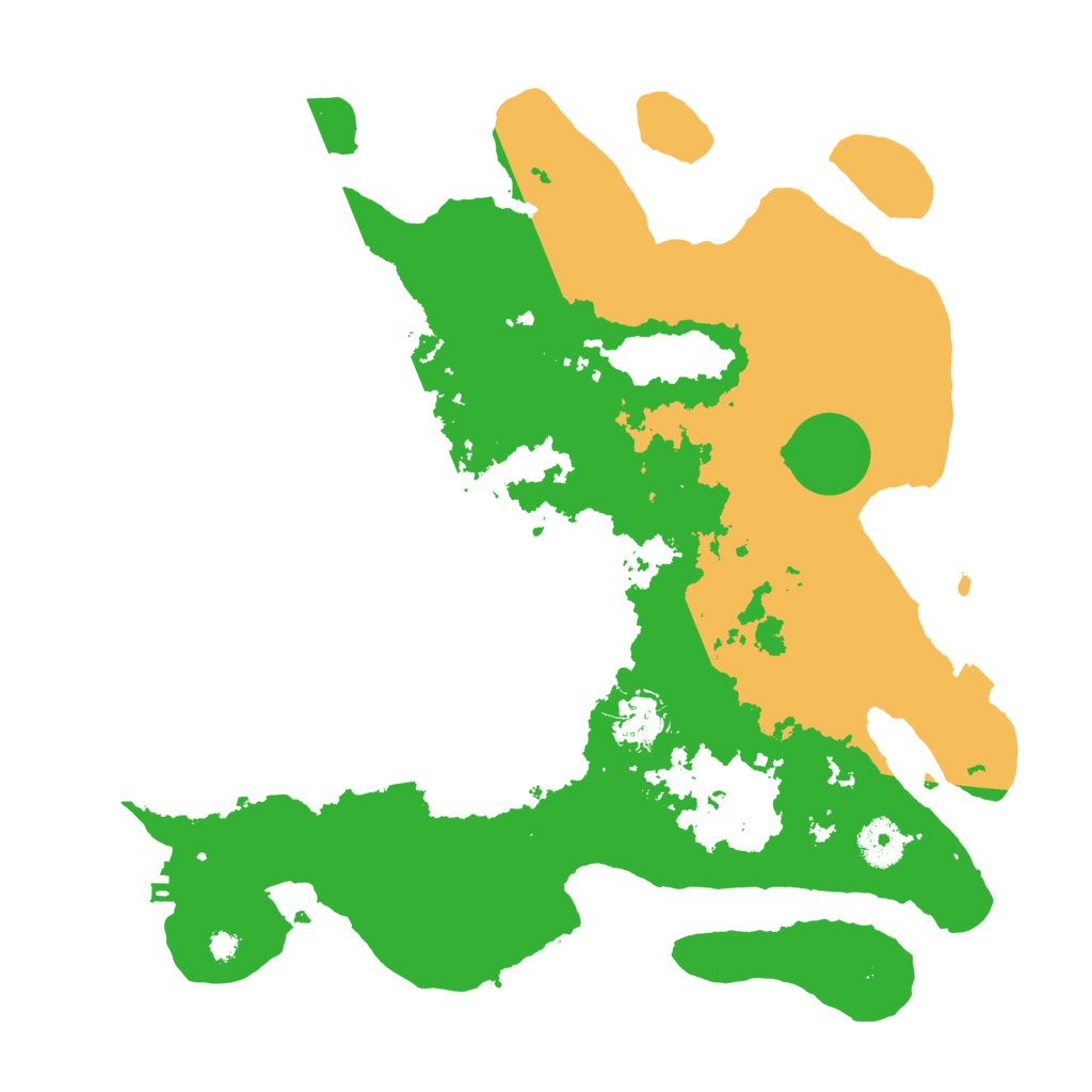 Biome Rust Map: Procedural Map, Size: 3500, Seed: 1130905702
