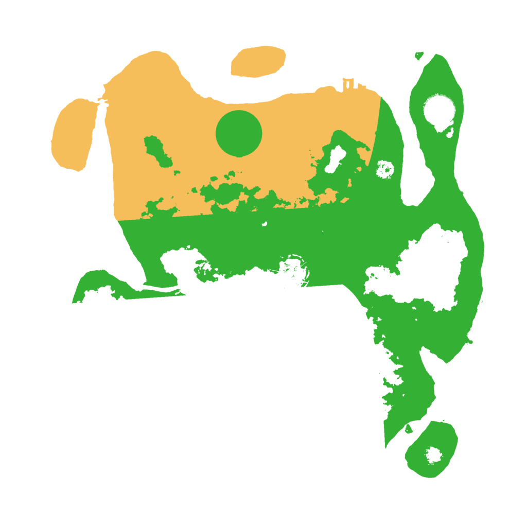 Biome Rust Map: Procedural Map, Size: 3000, Seed: 266076591