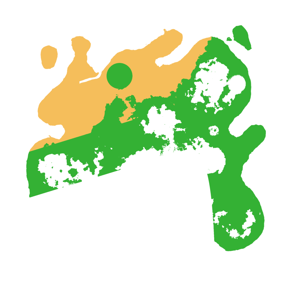Biome Rust Map: Procedural Map, Size: 3000, Seed: 24304