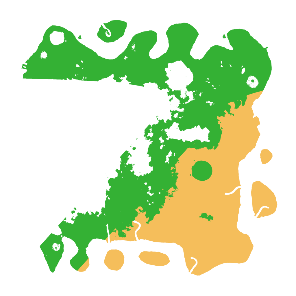 Biome Rust Map: Procedural Map, Size: 3900, Seed: 3486489