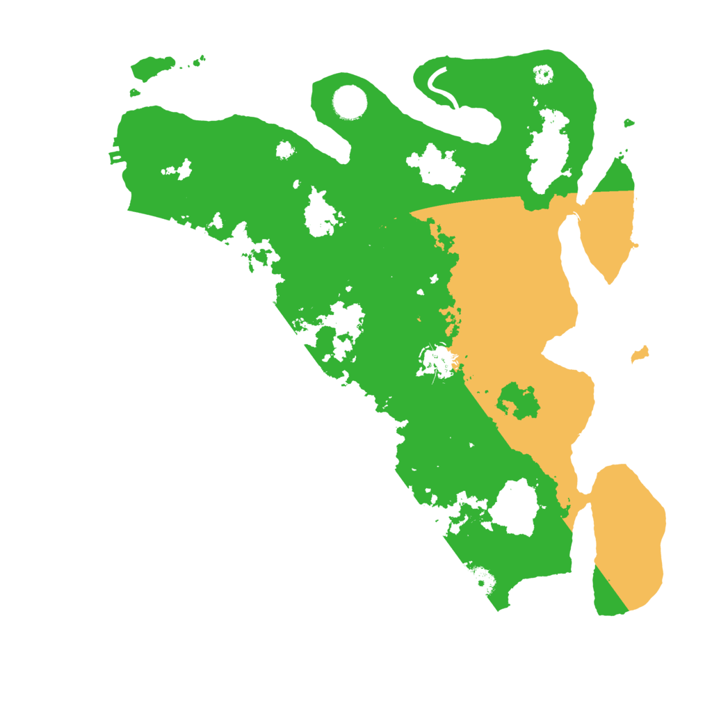 Biome Rust Map: Procedural Map, Size: 3650, Seed: 7094971