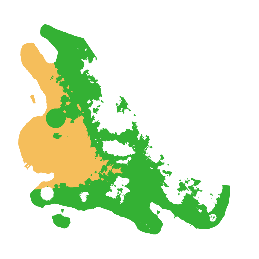 Biome Rust Map: Procedural Map, Size: 3500, Seed: 1238383