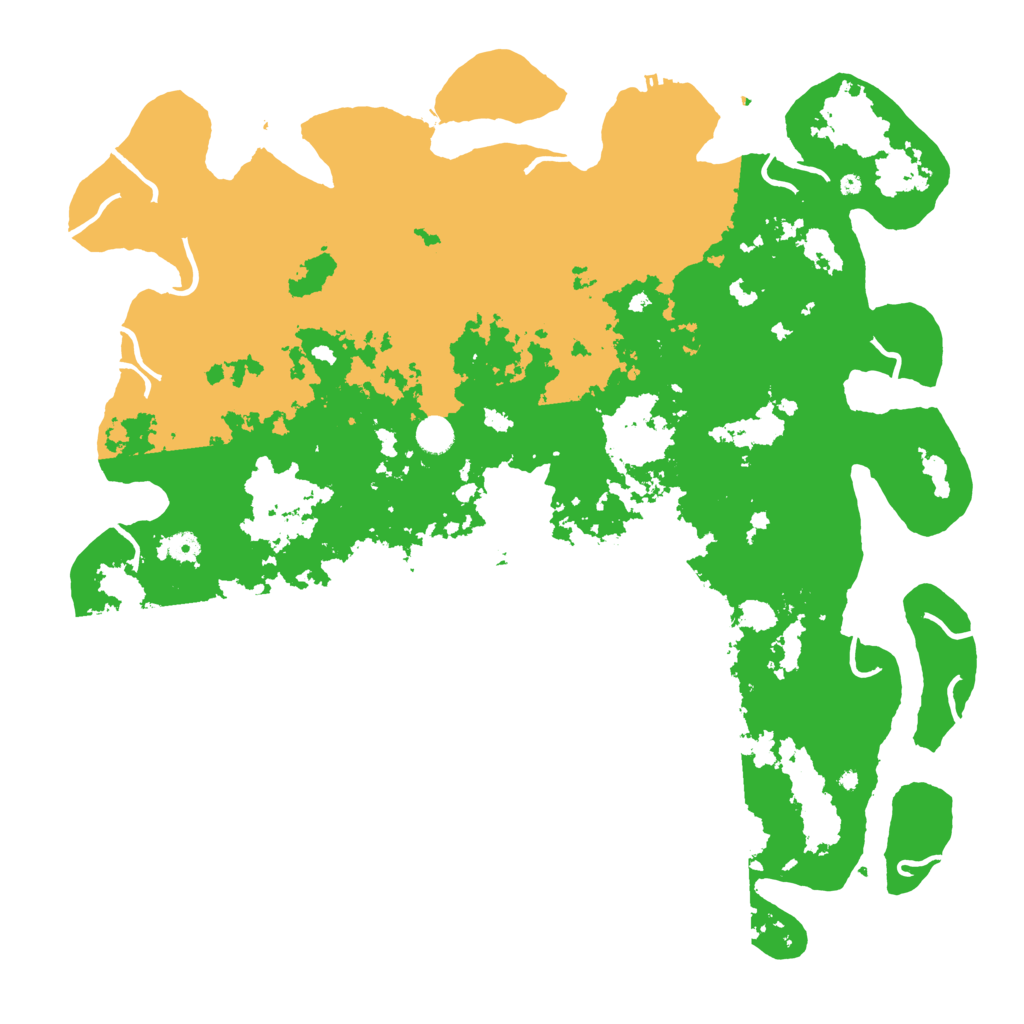 Biome Rust Map: Procedural Map, Size: 5000, Seed: 1682359778