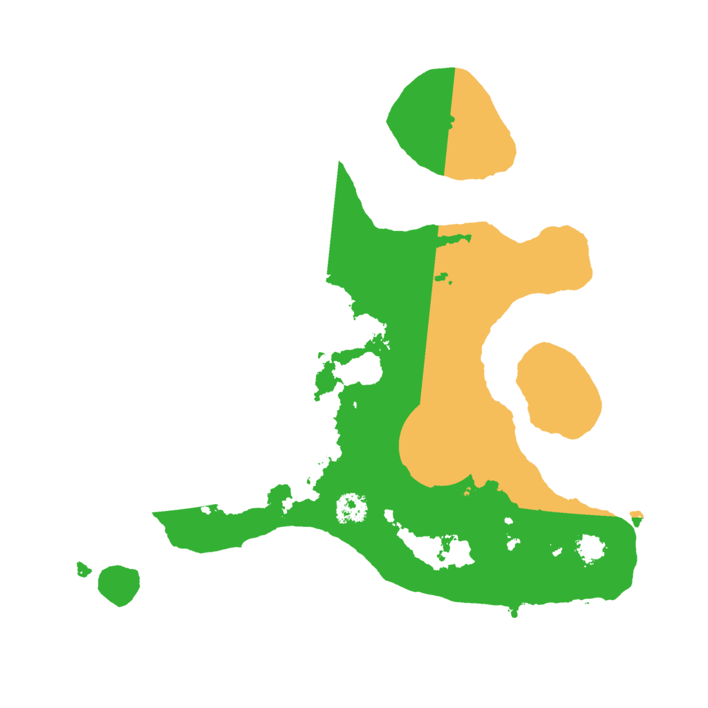 Biome Rust Map: Procedural Map, Size: 2300, Seed: 1721867592