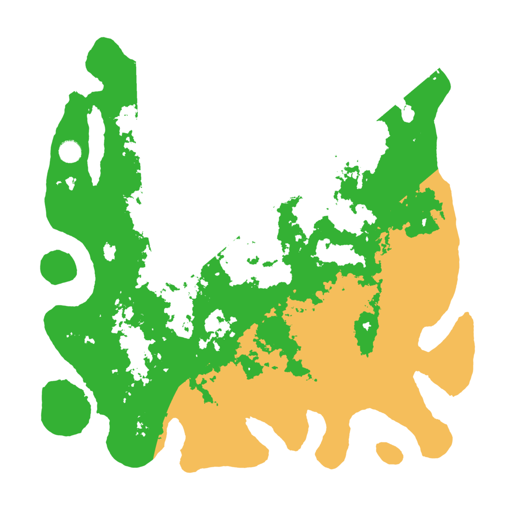 Biome Rust Map: Barren, Size: 4000, Seed: 1572893182