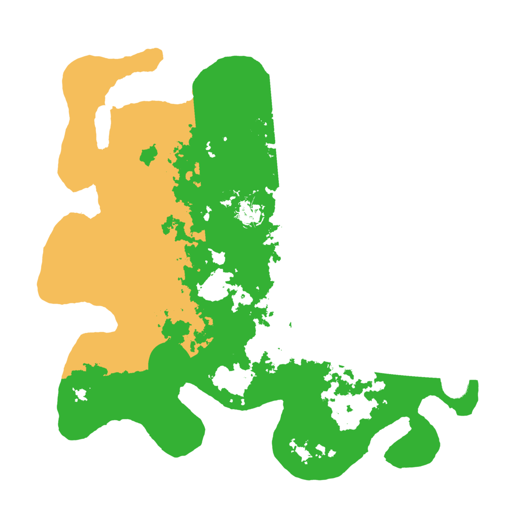 Biome Rust Map: Barren, Size: 3500, Seed: 124424