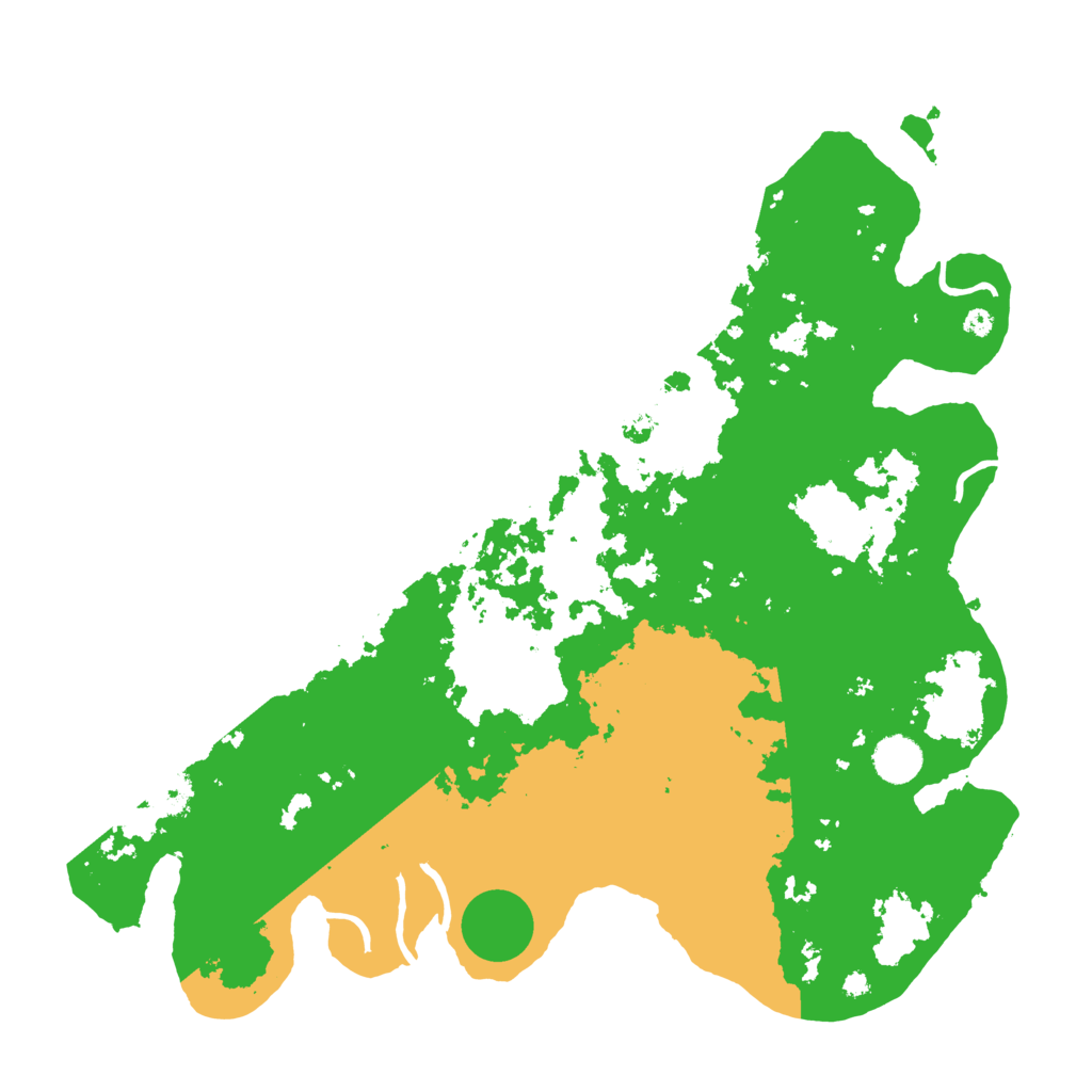 Biome Rust Map: Procedural Map, Size: 4000, Seed: 110562666