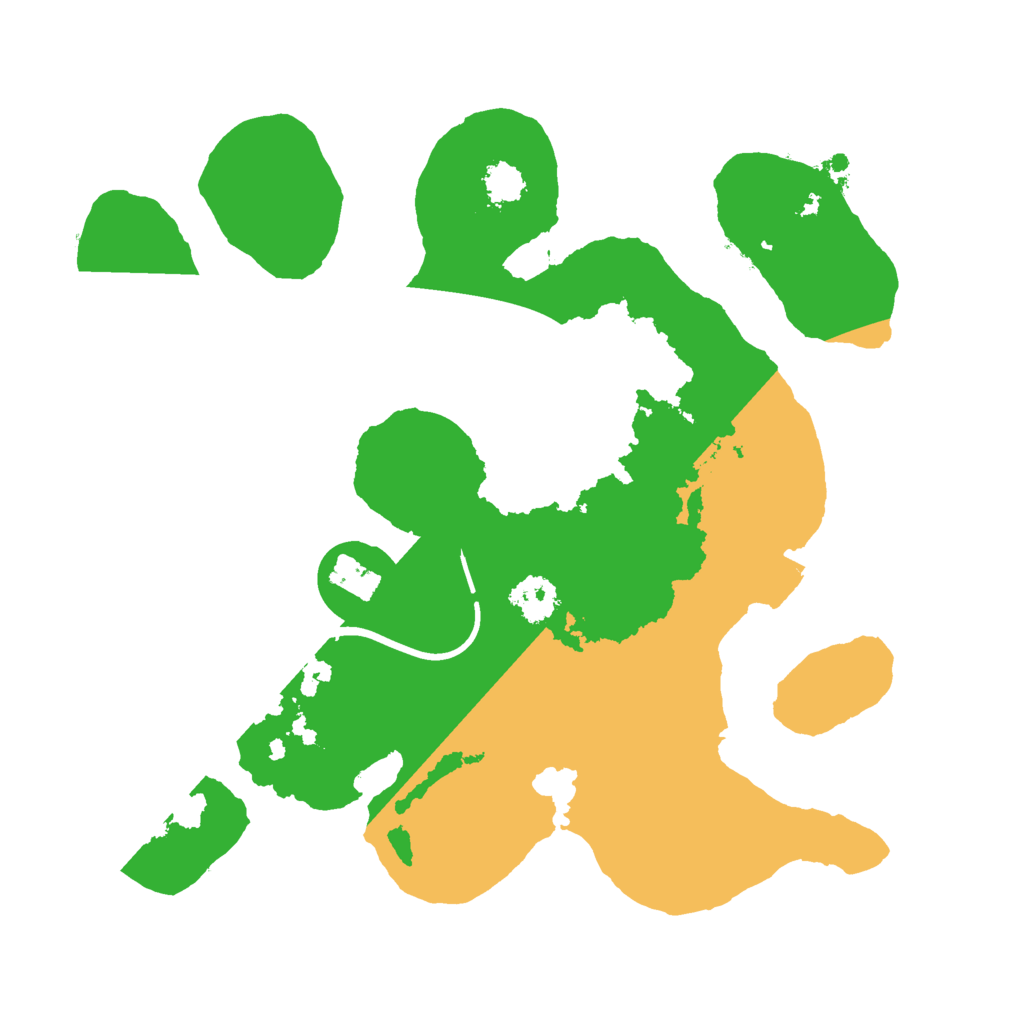 Biome Rust Map: Procedural Map, Size: 2300, Seed: 1234567