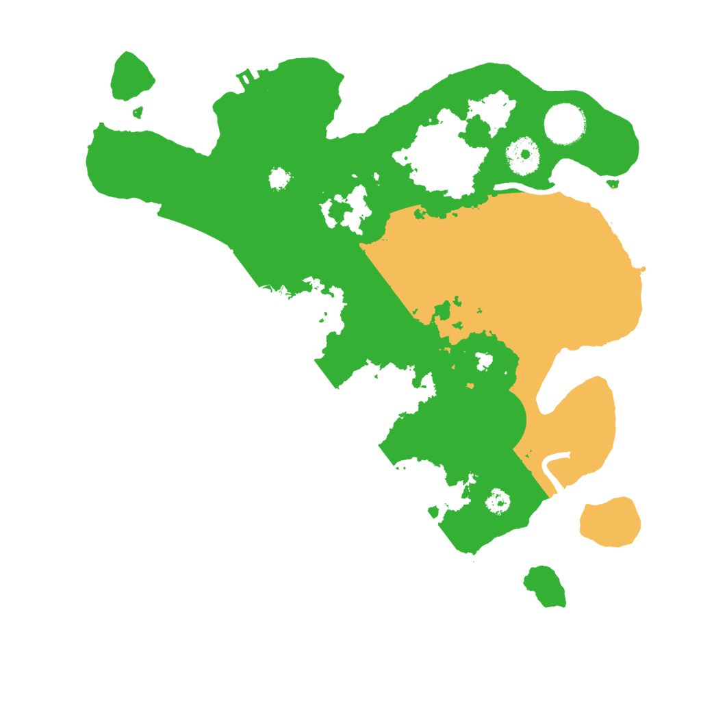 Biome Rust Map: Procedural Map, Size: 3000, Seed: 33759