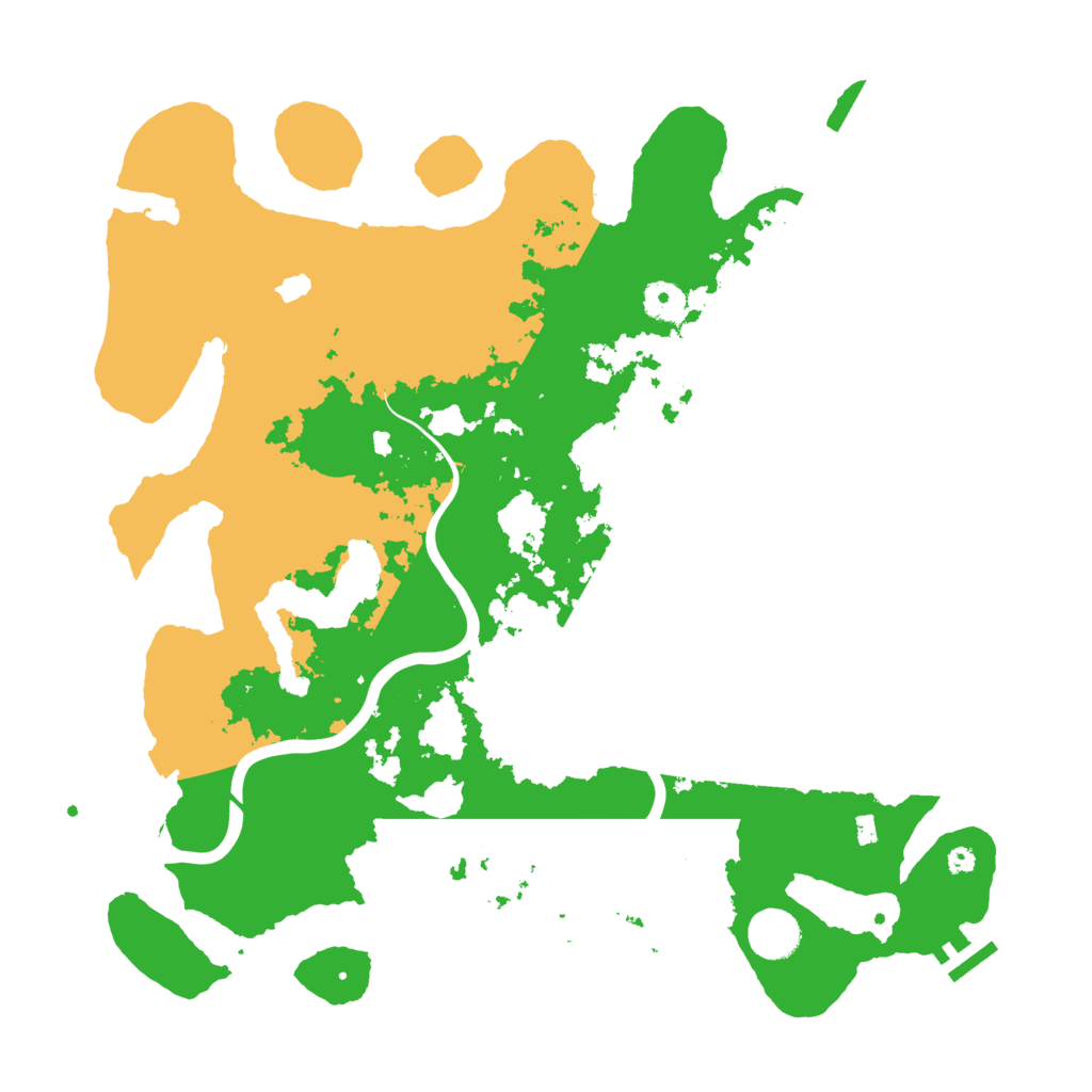 Biome Rust Map: Procedural Map, Size: 4000, Seed: 1971014187
