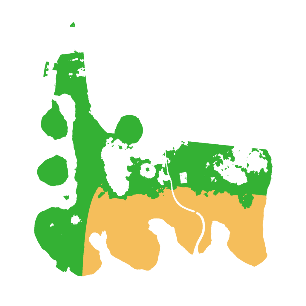 Biome Rust Map: Procedural Map, Size: 3000, Seed: 15745