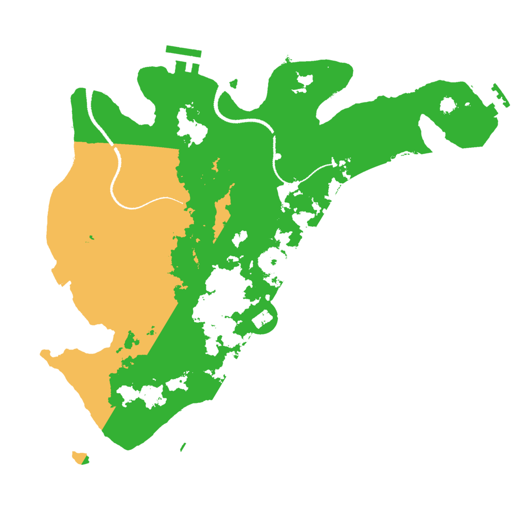 Biome Rust Map: Procedural Map, Size: 3000, Seed: 1906485797