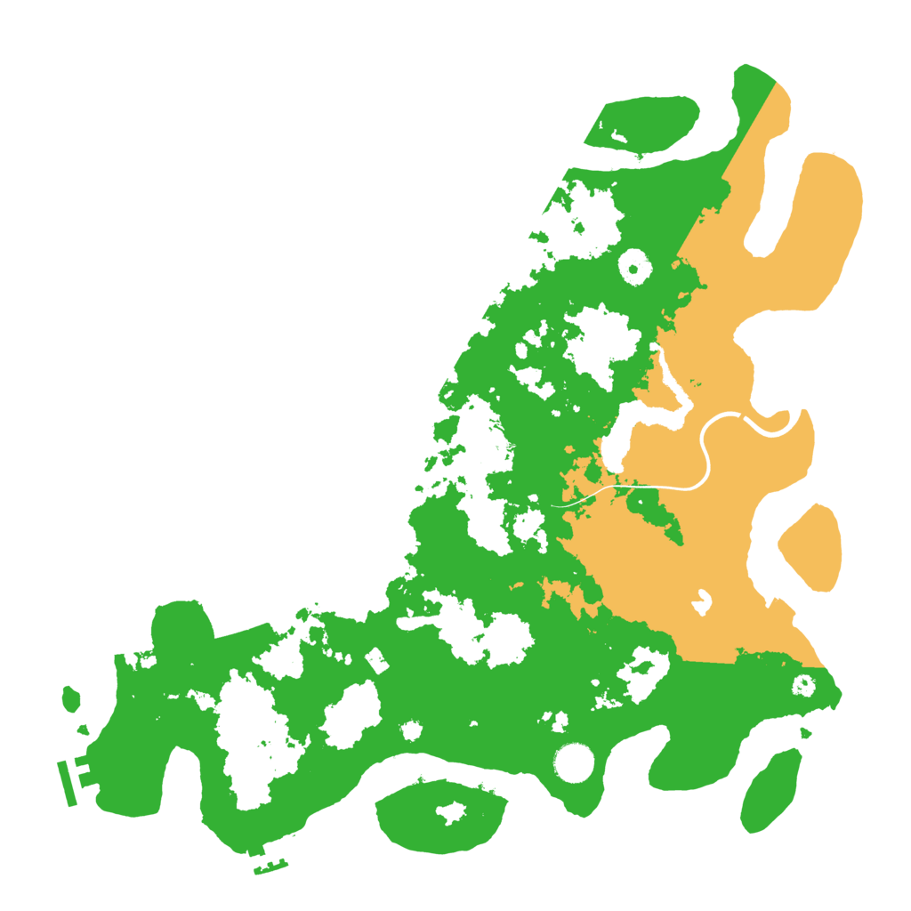 Biome Rust Map: Procedural Map, Size: 4000, Seed: 1280002791
