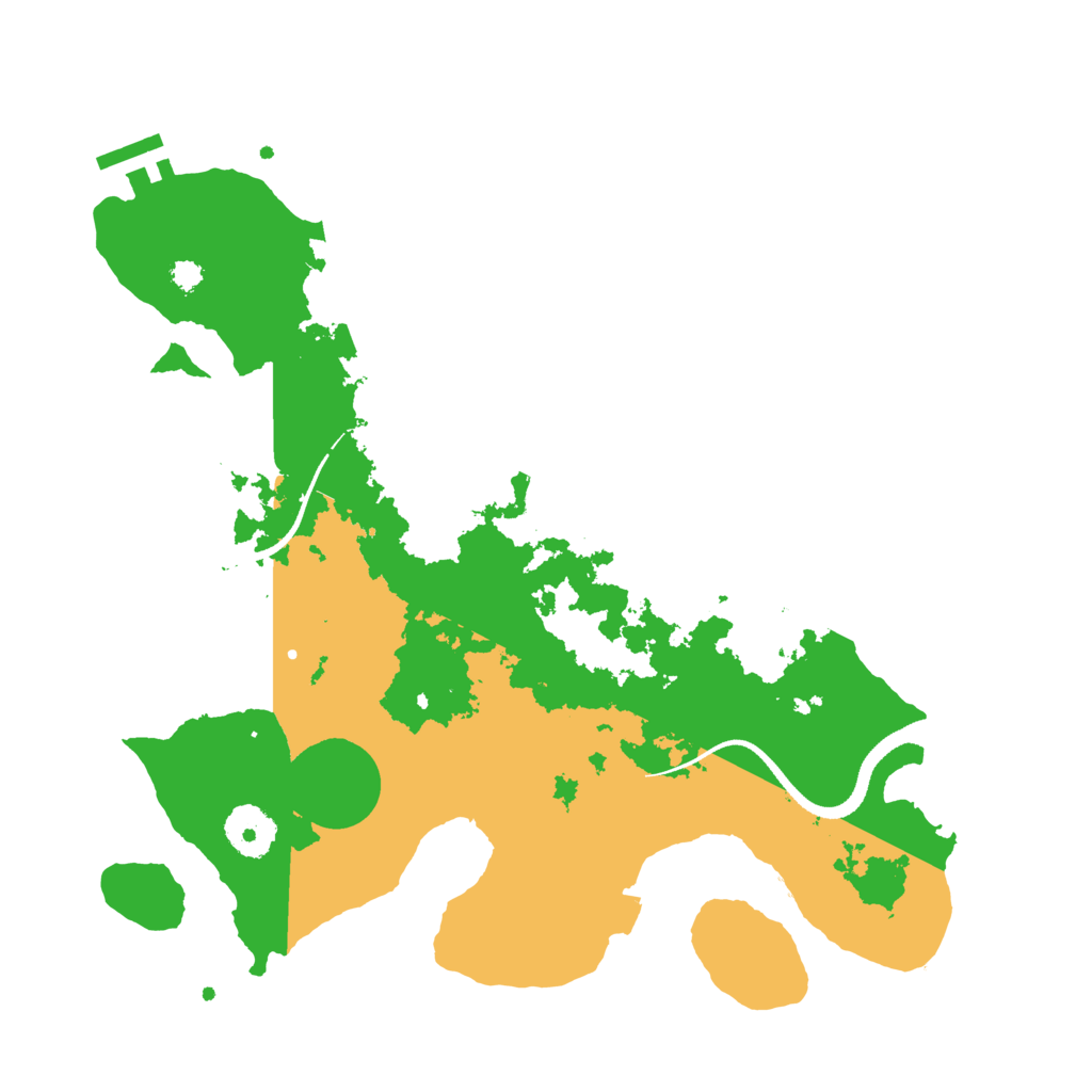 Biome Rust Map: Procedural Map, Size: 3250, Seed: 8969