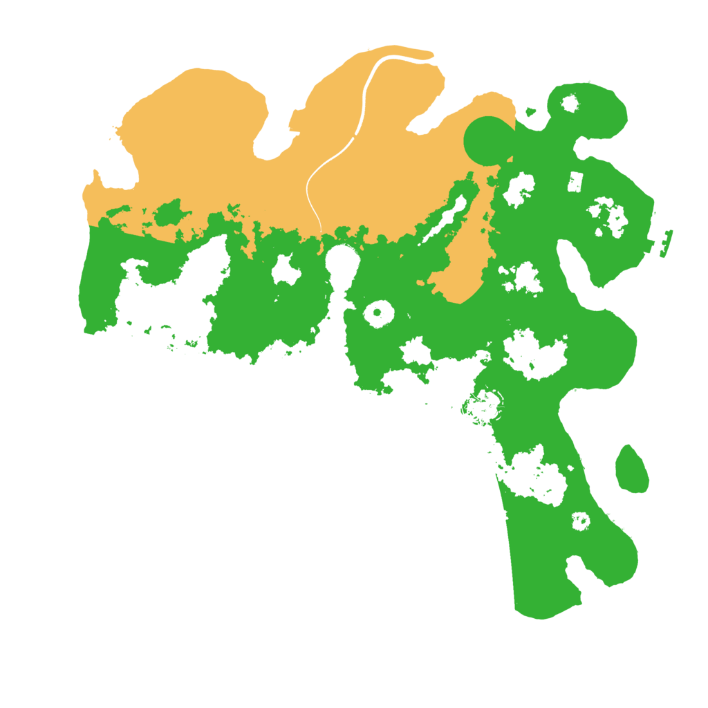 Biome Rust Map: Procedural Map, Size: 3750, Seed: 1818308807