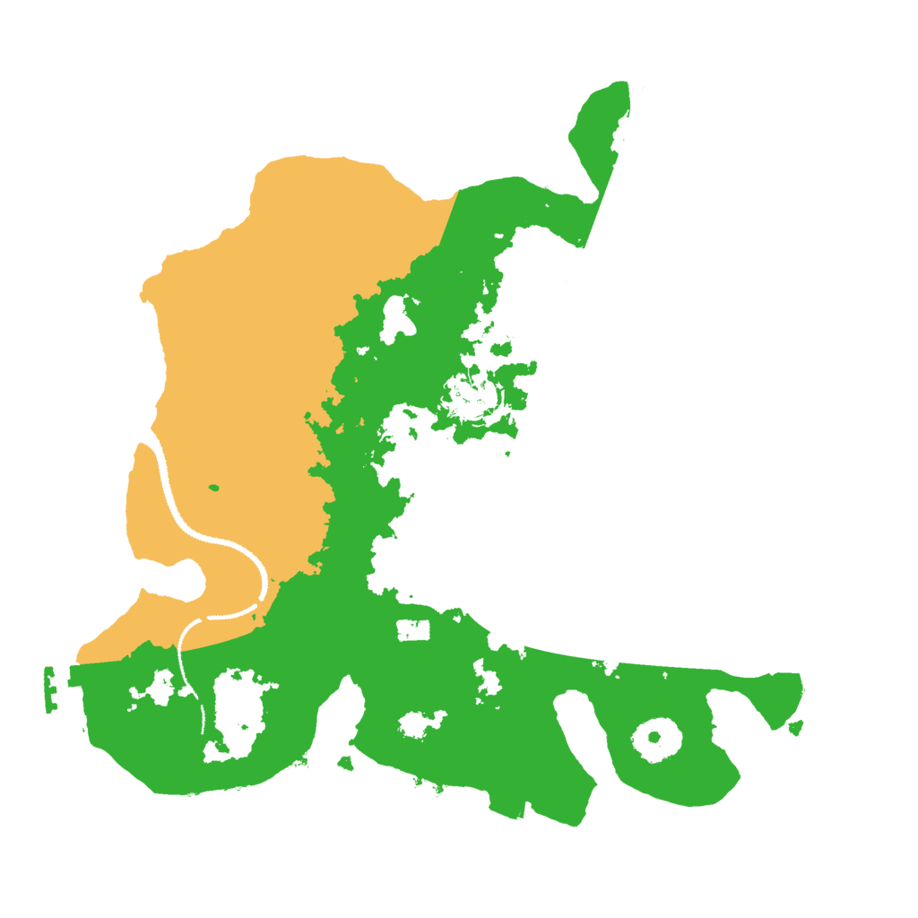 Biome Rust Map: Procedural Map, Size: 3000, Seed: 121580826