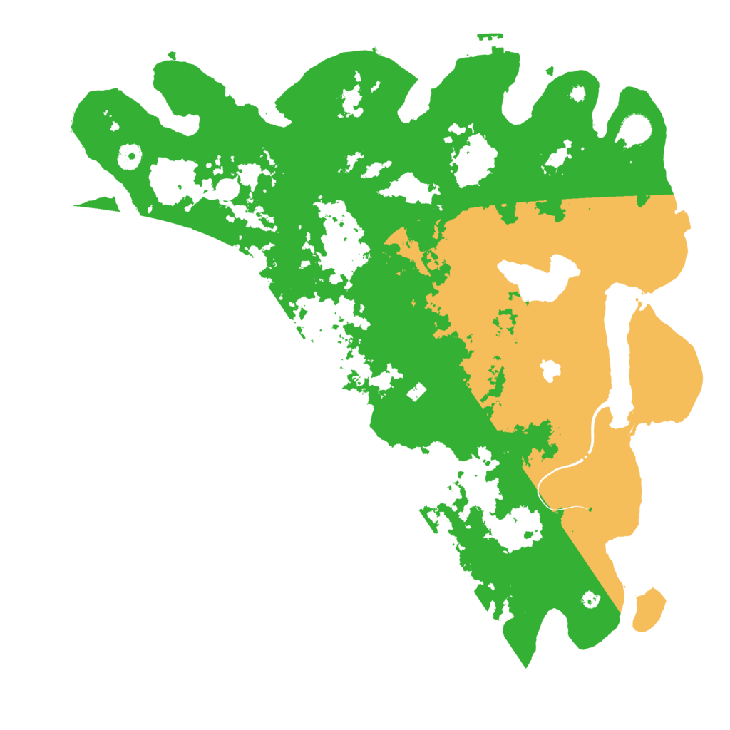 Biome Rust Map: Procedural Map, Size: 4300, Seed: 3418175