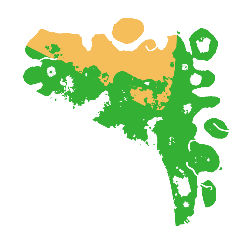 Biome Rust Map: Procedural Map, Size: 3750, Seed: 58094071