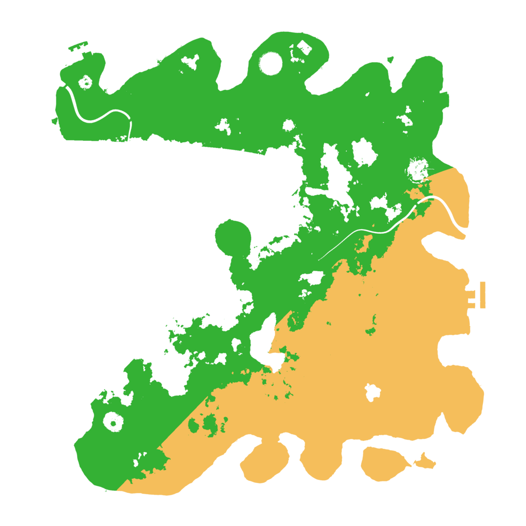 Biome Rust Map: Procedural Map, Size: 4000, Seed: 1074136705