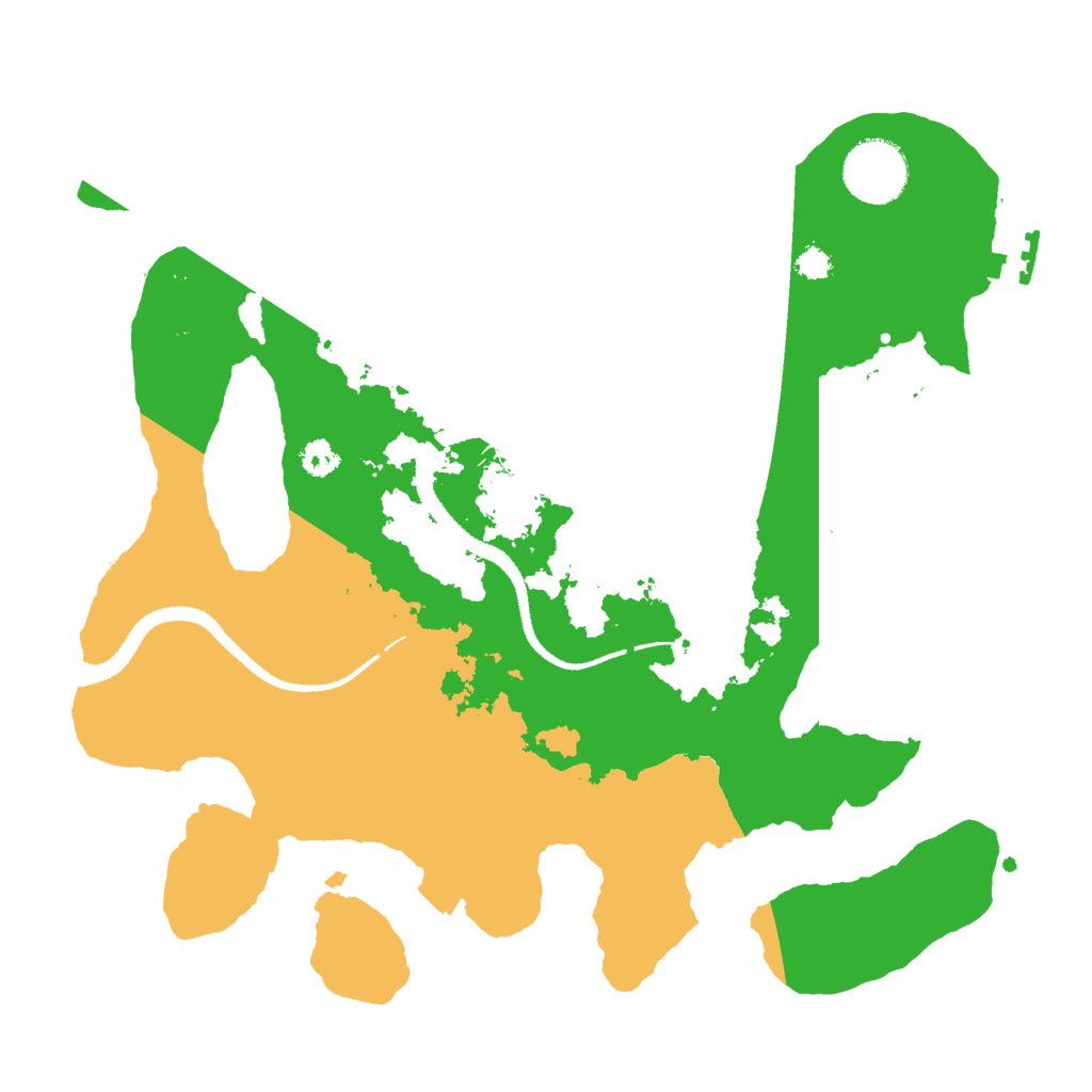 Biome Rust Map: Procedural Map, Size: 3000, Seed: 6754777