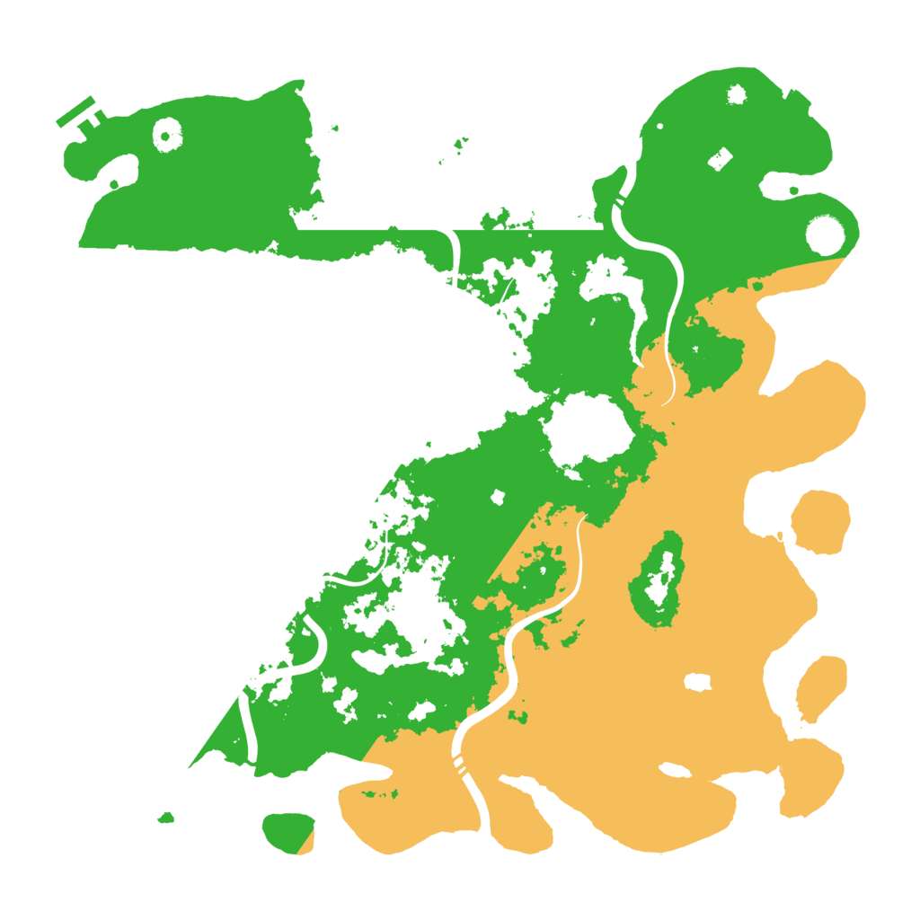 Biome Rust Map: Procedural Map, Size: 4250, Seed: 72396456