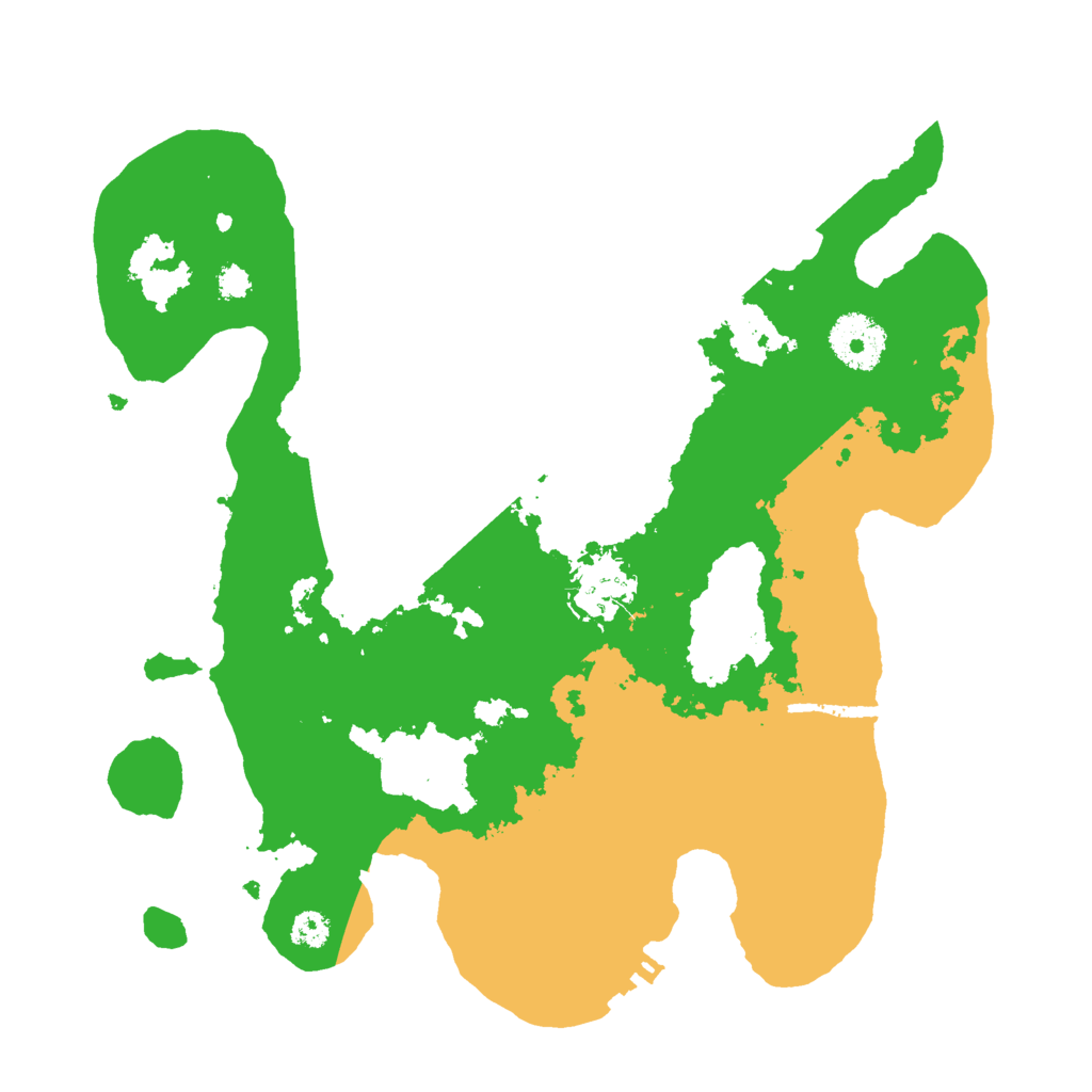 Biome Rust Map: Procedural Map, Size: 3000, Seed: 1264603393