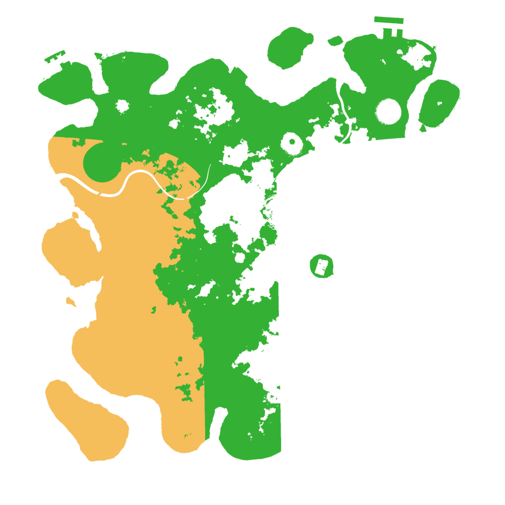 Biome Rust Map: Procedural Map, Size: 3500, Seed: 1044444384