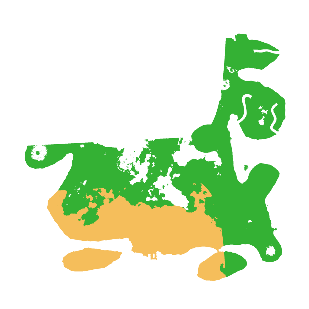 Biome Rust Map: Procedural Map, Size: 3000, Seed: 983560273