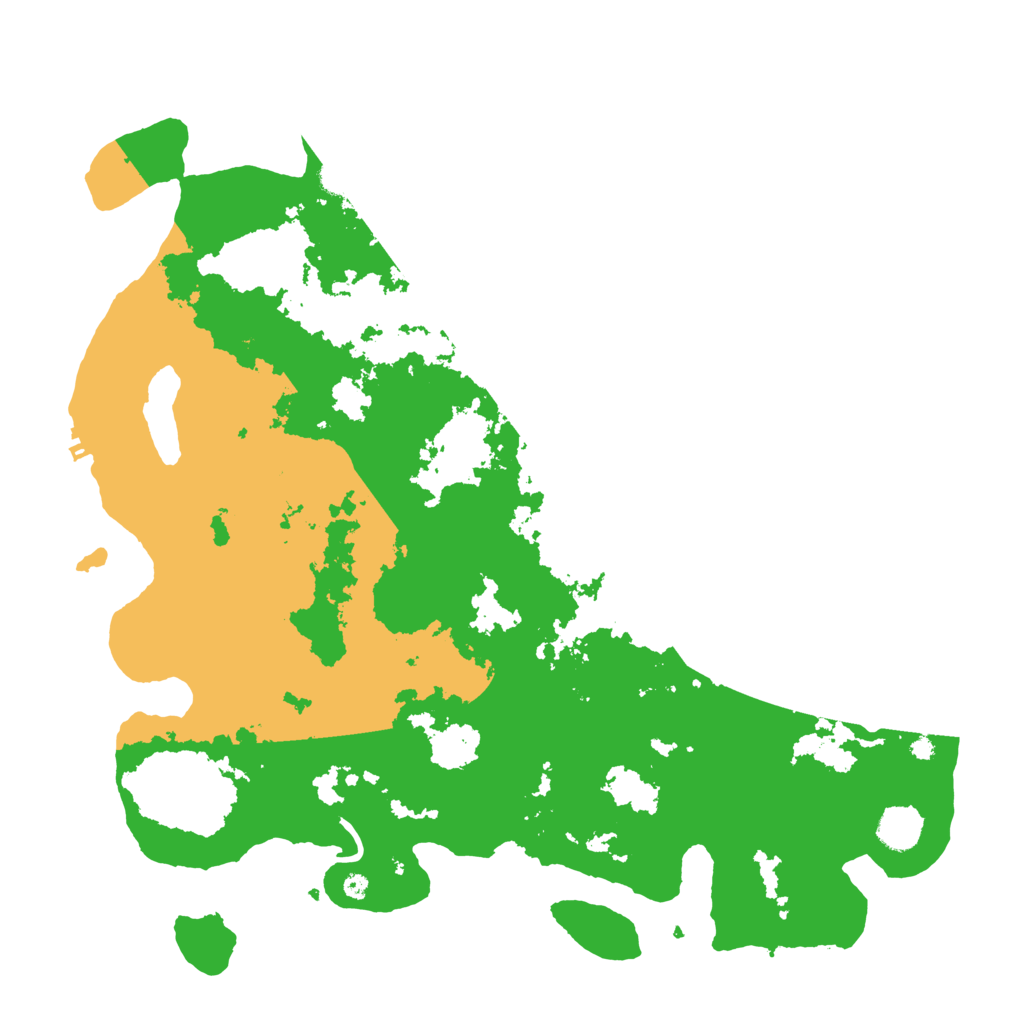 Biome Rust Map: Procedural Map, Size: 4250, Seed: 150251