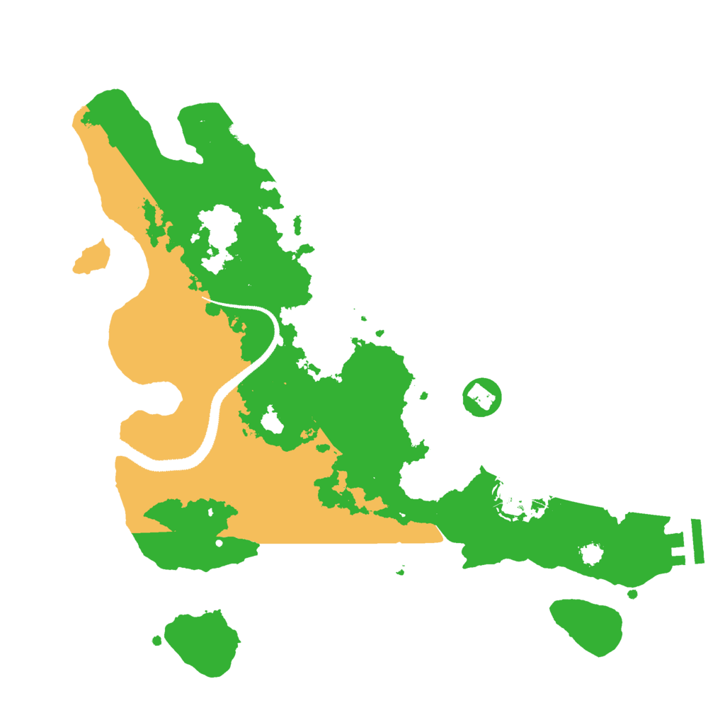 Biome Rust Map: Procedural Map, Size: 3000, Seed: 150251