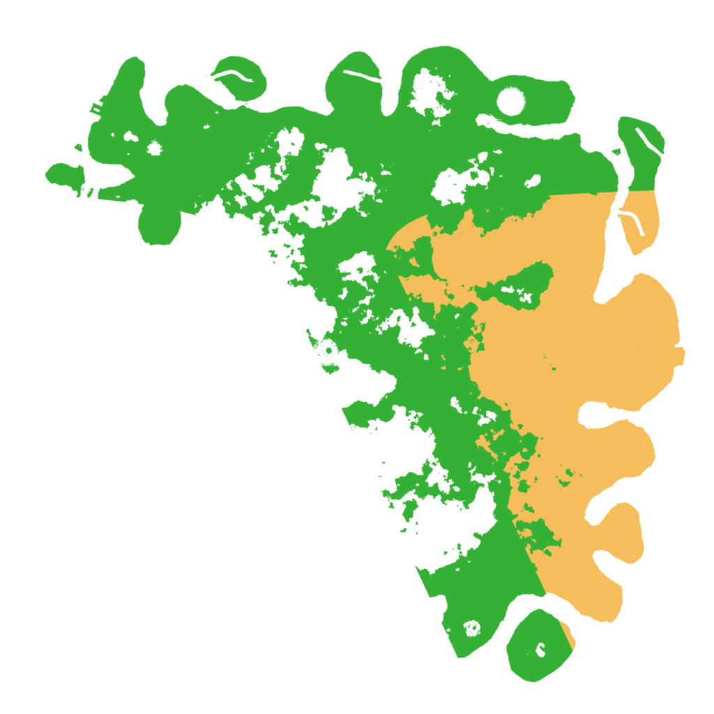 Biome Rust Map: Procedural Map, Size: 4500, Seed: 2050017230