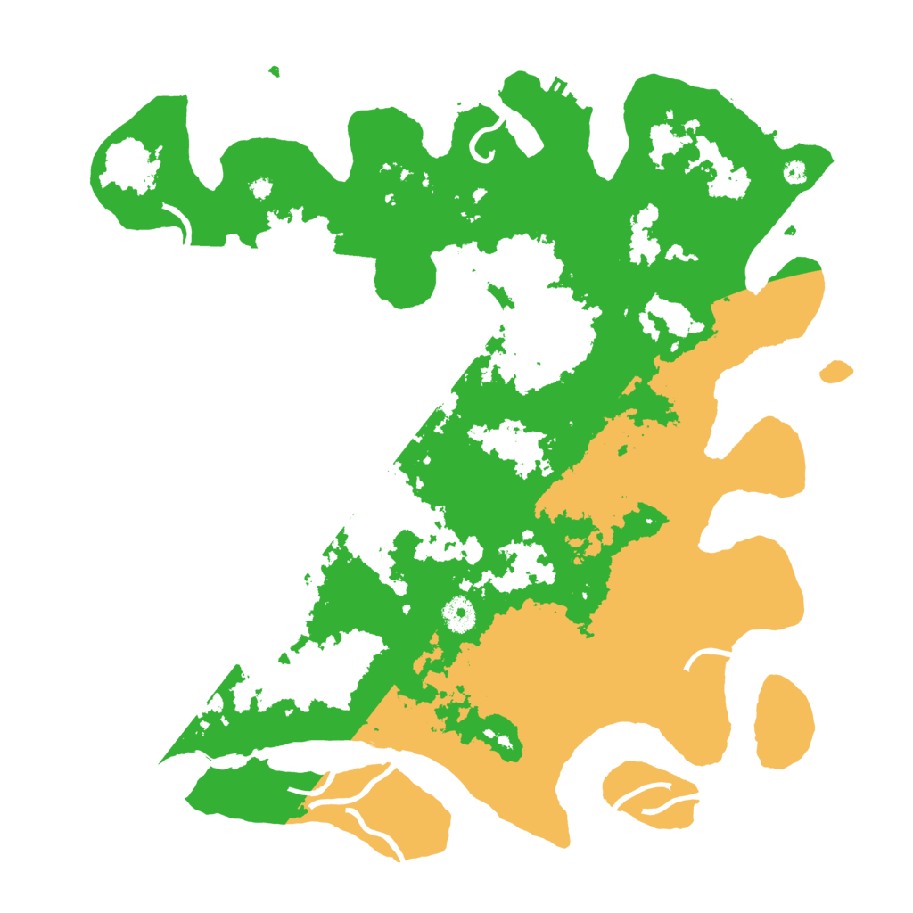 Biome Rust Map: Procedural Map, Size: 4000, Seed: 991412899