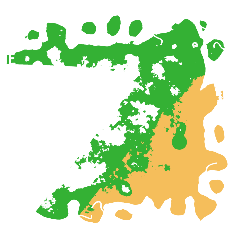 Biome Rust Map: Procedural Map, Size: 4250, Seed: 1701387884