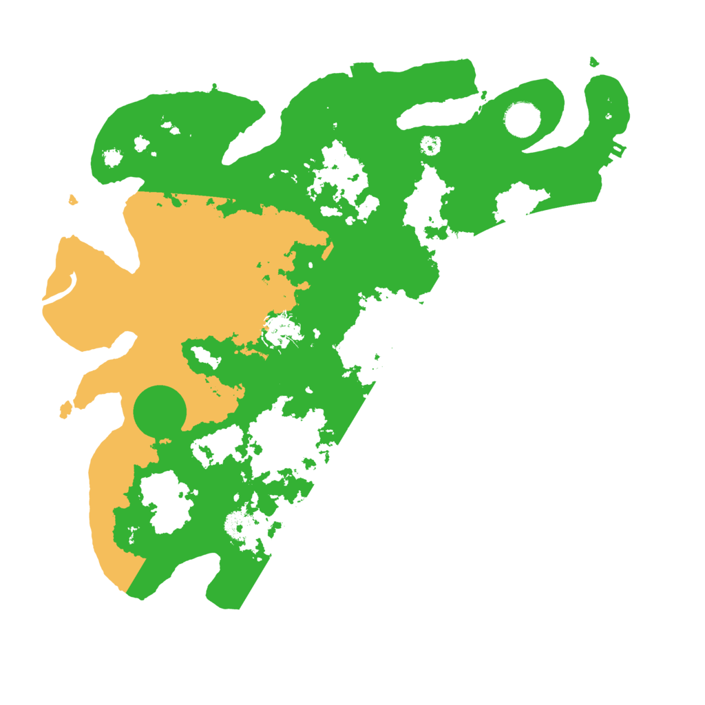 Biome Rust Map: Procedural Map, Size: 3500, Seed: 1026526428