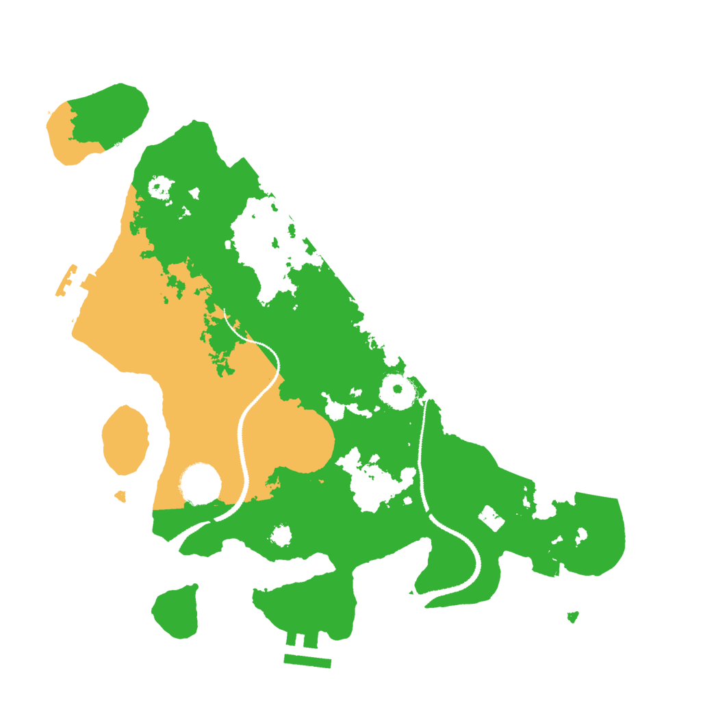 Biome Rust Map: Procedural Map, Size: 3000, Seed: 1491814710