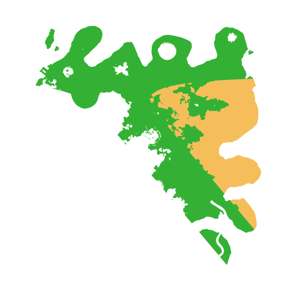 Biome Rust Map: Procedural Map, Size: 3000, Seed: 640563631