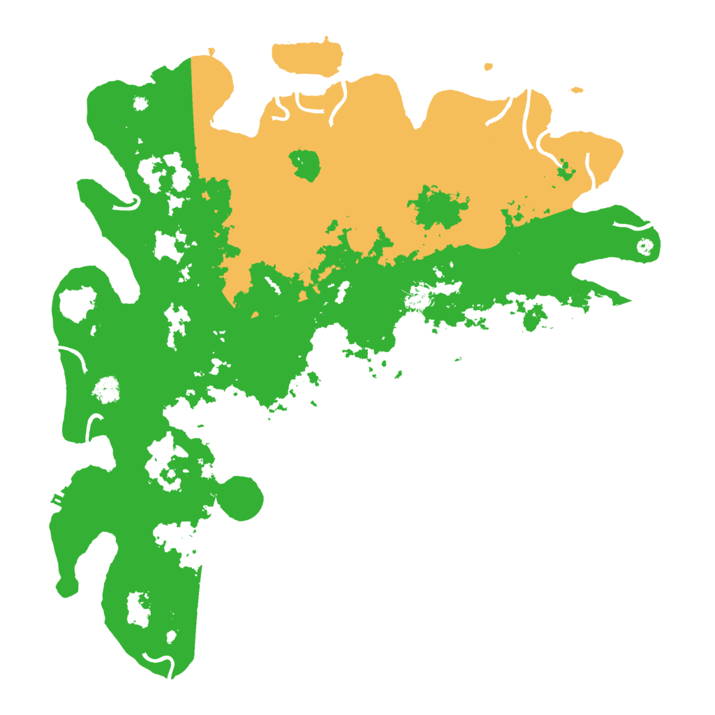 Biome Rust Map: Procedural Map, Size: 4500, Seed: 86541