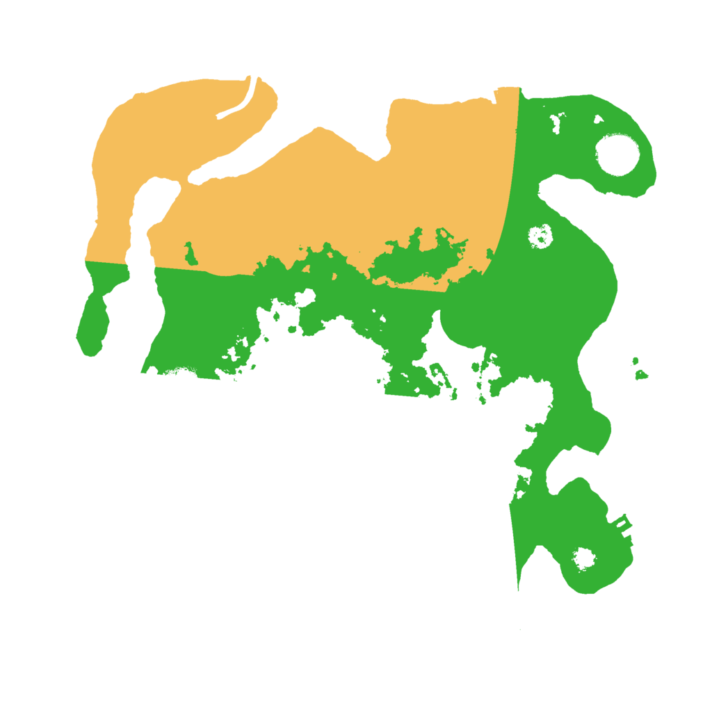 Biome Rust Map: Procedural Map, Size: 3000, Seed: 73453