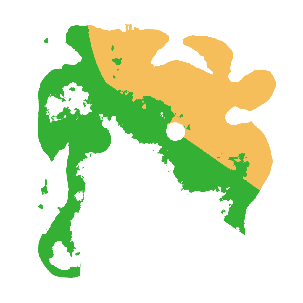 Biome Rust Map: Procedural Map, Size: 3000, Seed: 1519884716