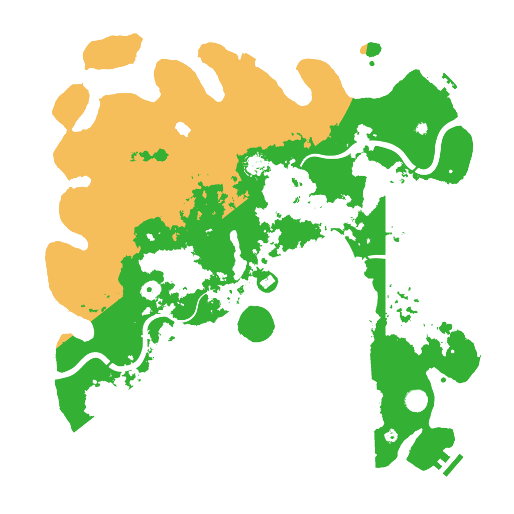 Biome Rust Map: Procedural Map, Size: 4000, Seed: 35937