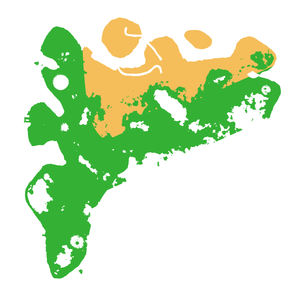 Biome Rust Map: Procedural Map, Size: 3500, Seed: 638813282