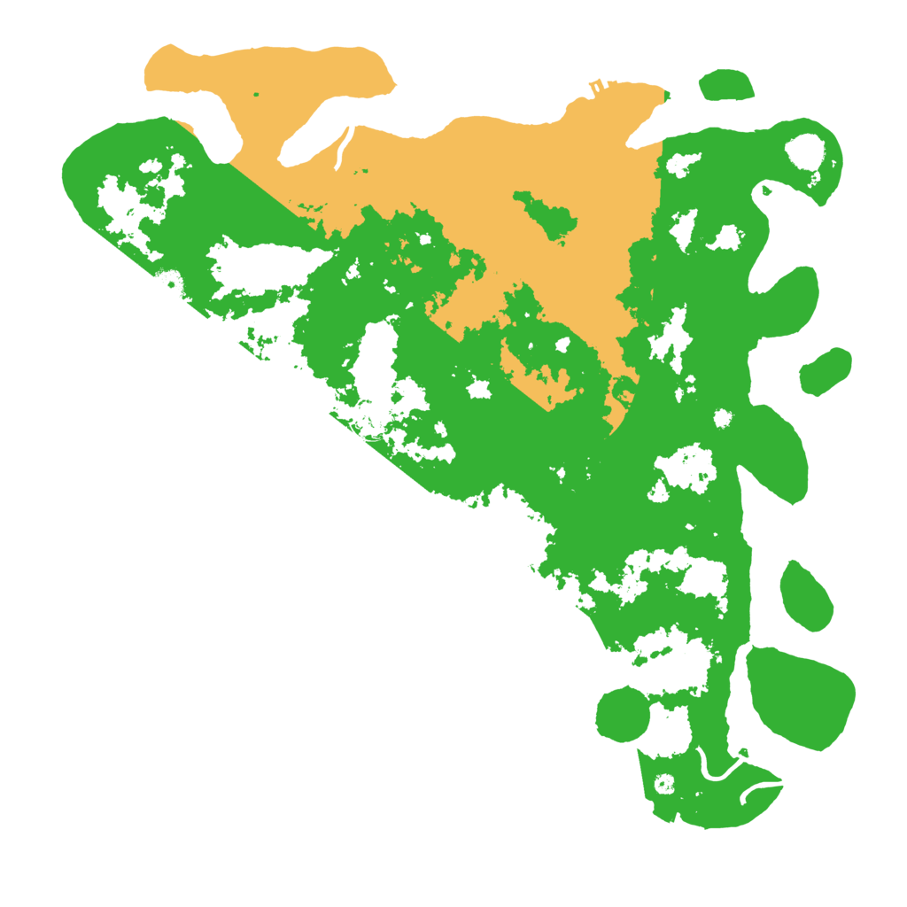 Biome Rust Map: Procedural Map, Size: 4500, Seed: 356487854