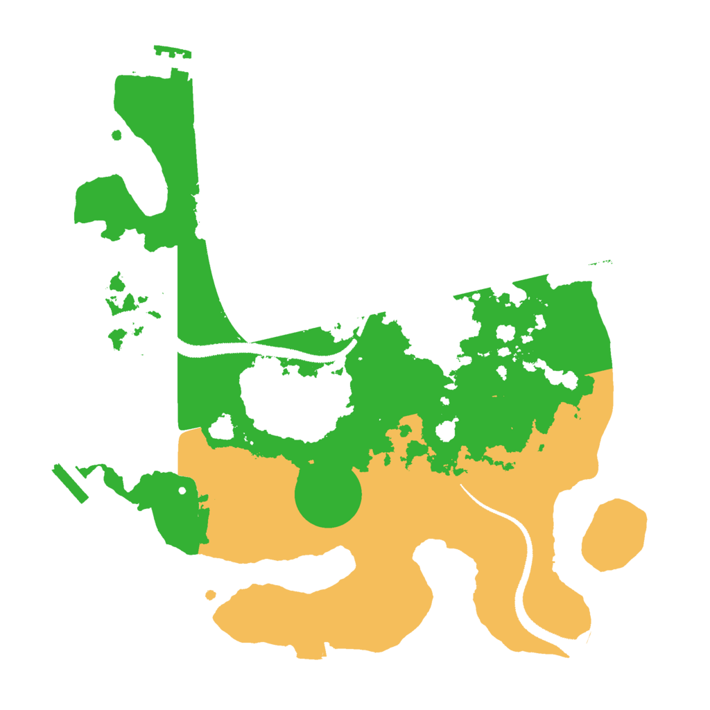Biome Rust Map: Procedural Map, Size: 2800, Seed: 797164799