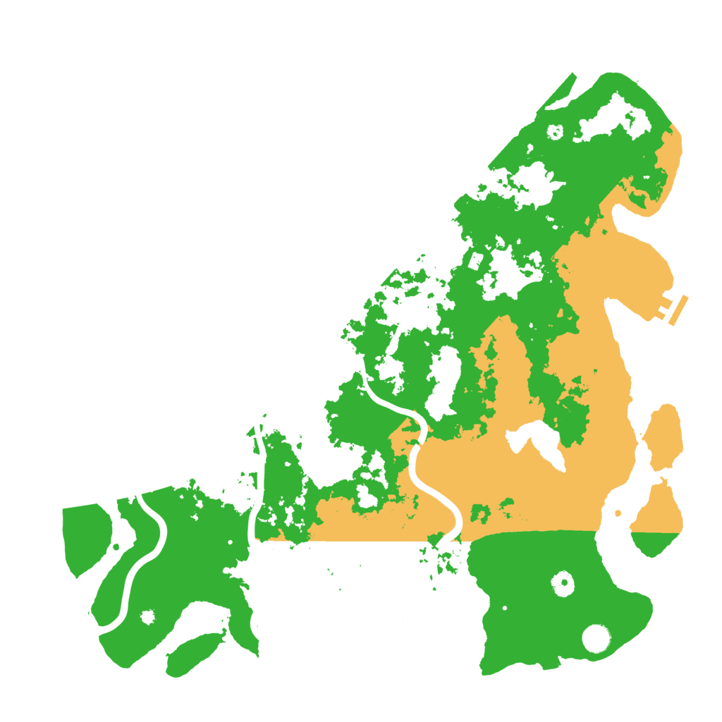 Biome Rust Map: Procedural Map, Size: 4500, Seed: 1921896