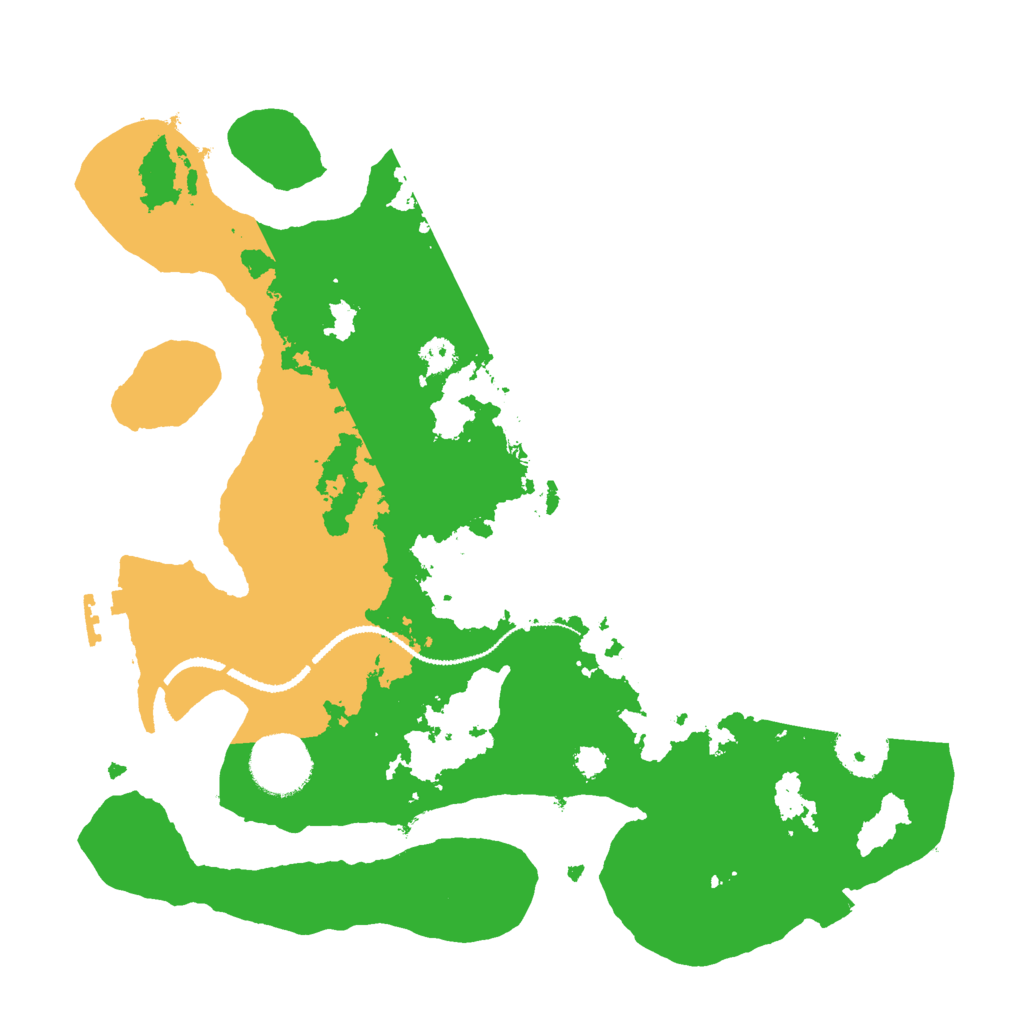 Biome Rust Map: Procedural Map, Size: 3000, Seed: 946518936