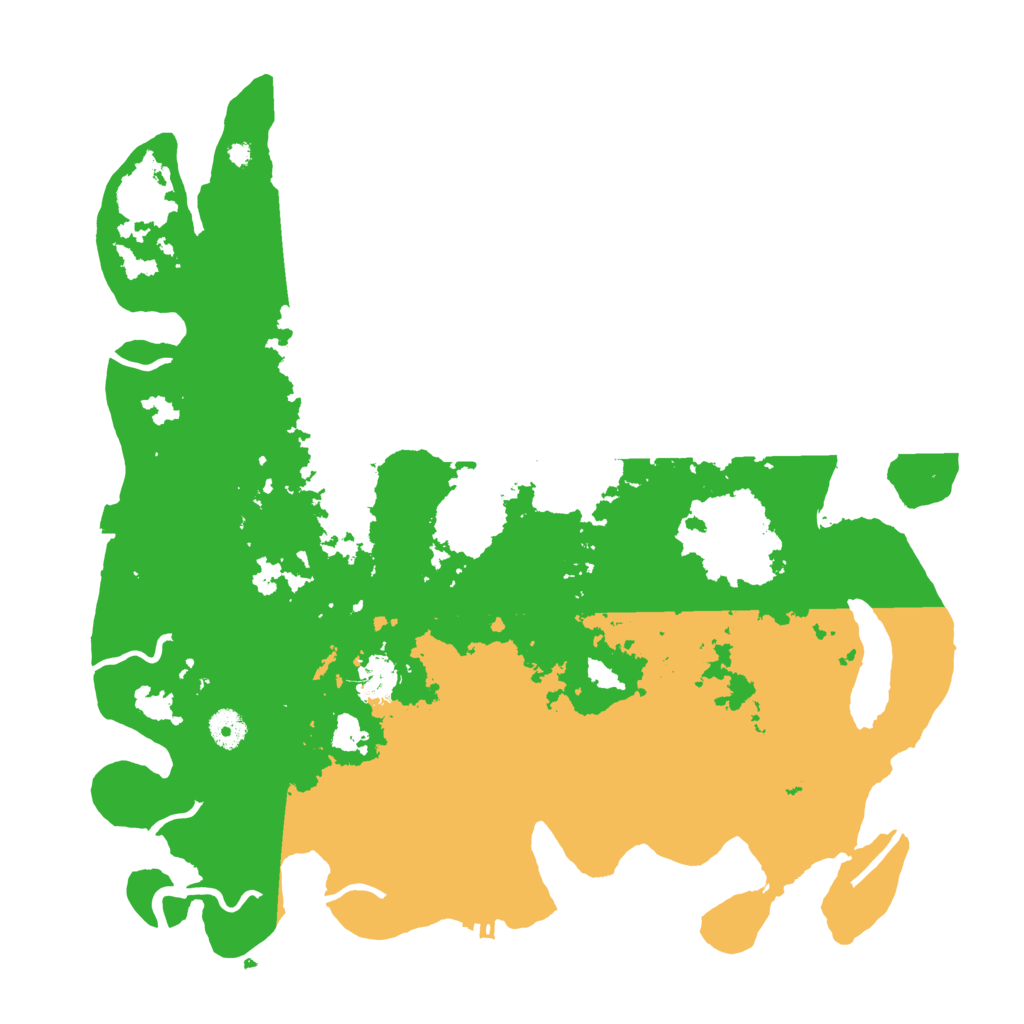 Biome Rust Map: Procedural Map, Size: 4100, Seed: 19920706