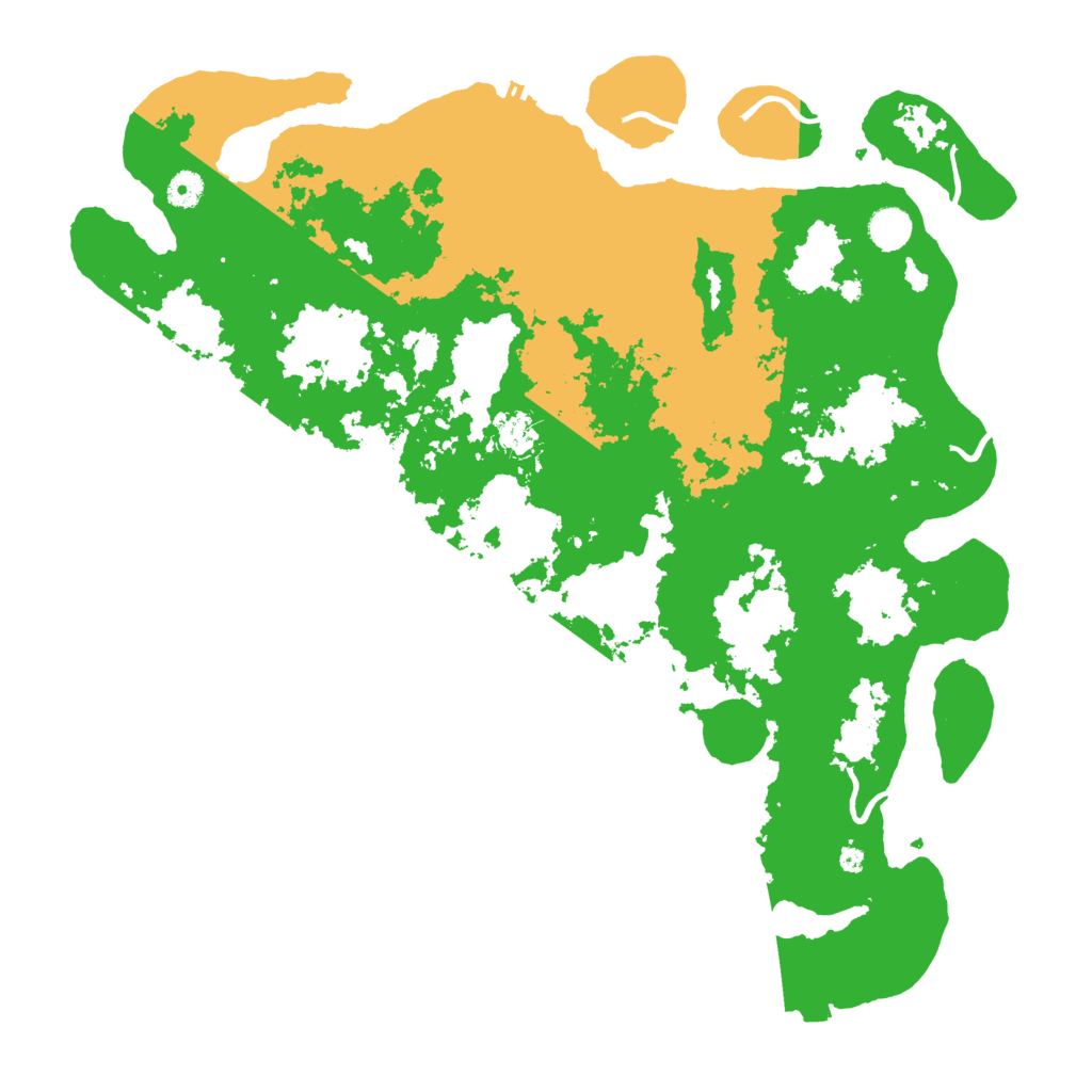 Biome Rust Map: Procedural Map, Size: 4500, Seed: 1347723088