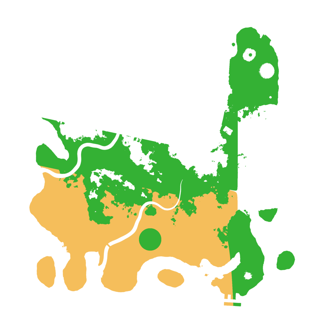 Biome Rust Map: Procedural Map, Size: 3750, Seed: 288801736