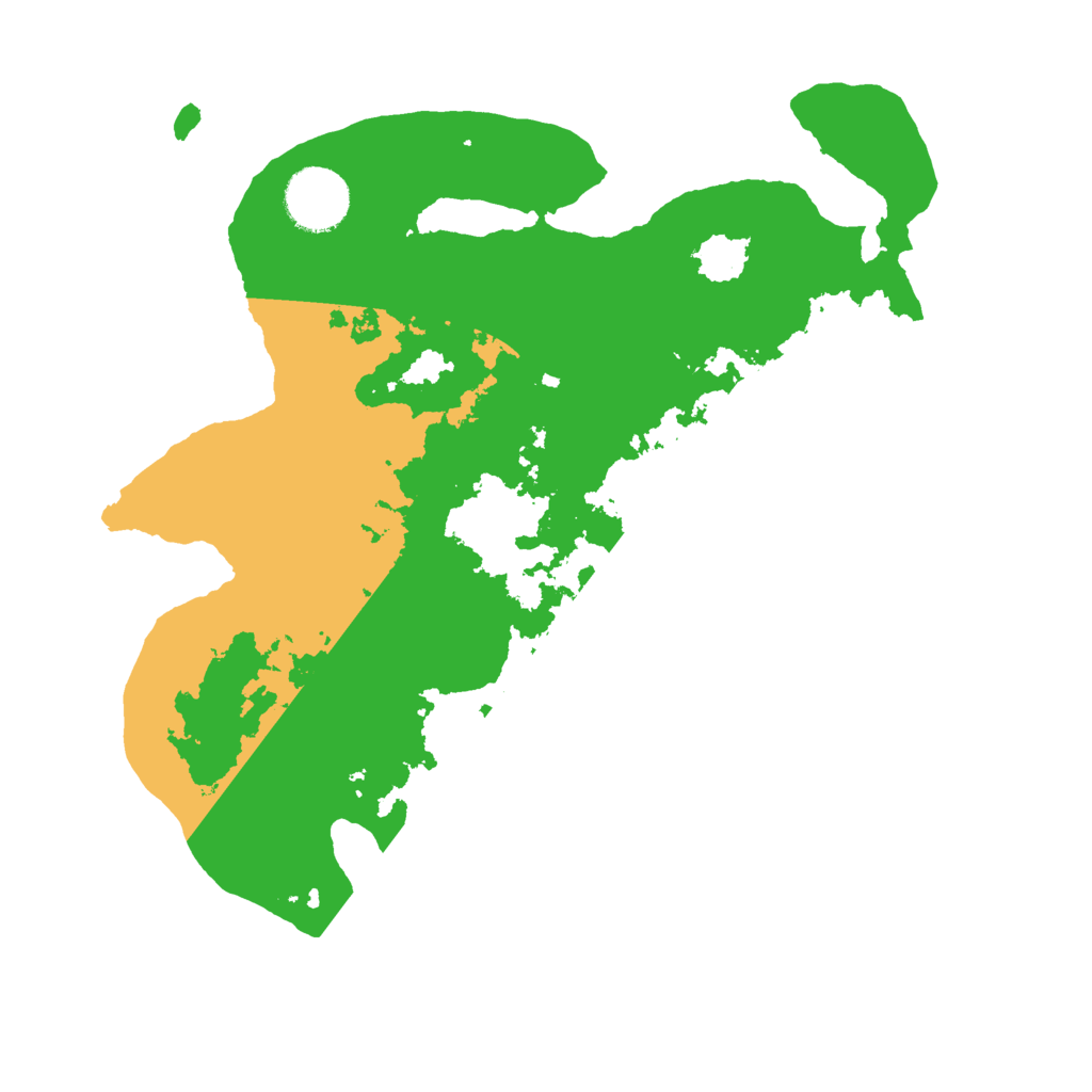 Biome Rust Map: Barren, Size: 3000, Seed: 1603647082