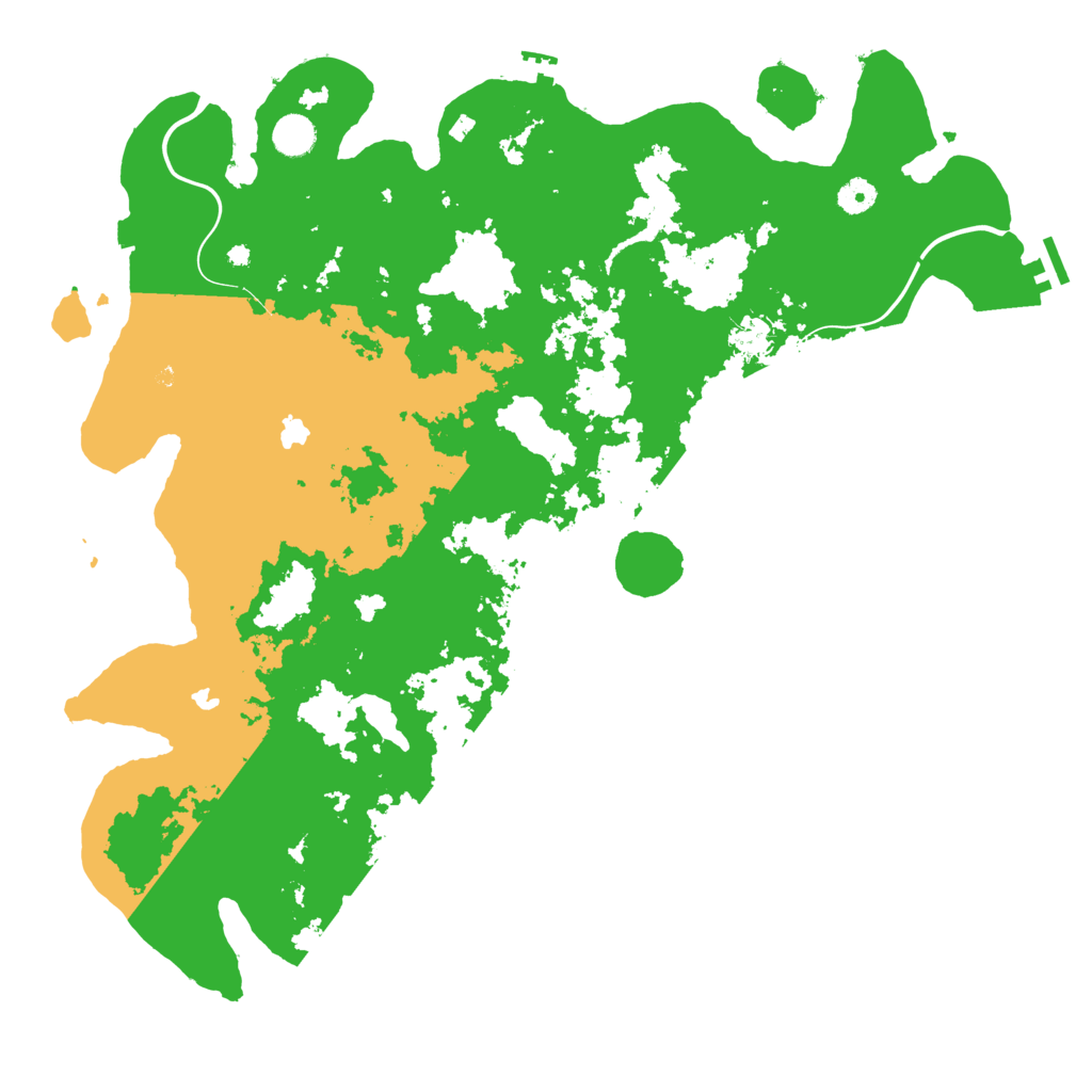 Biome Rust Map: Procedural Map, Size: 4500, Seed: 1603647082